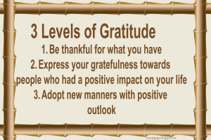 Gratitude to stay healthy 