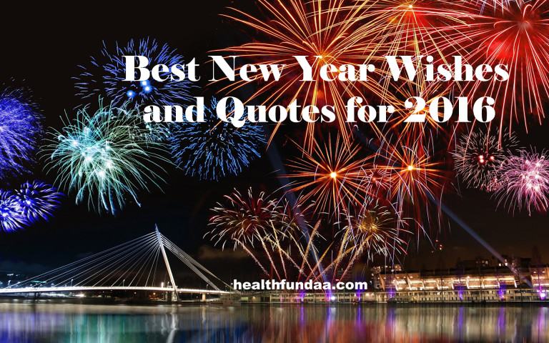 Best New Year Wishes and Quotes for 2016