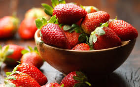 Strawberries...iron rich foods