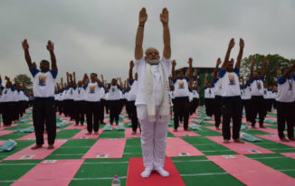 Modi on Yoga Day
