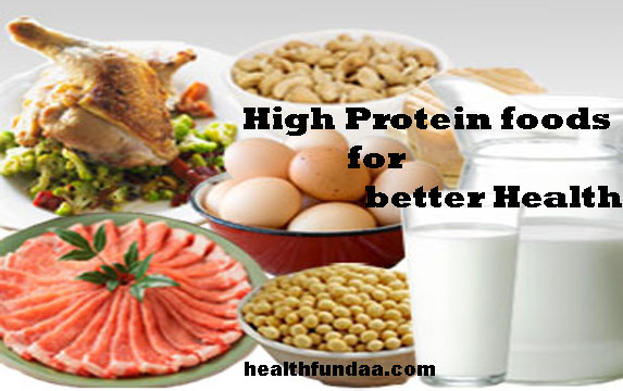 High Protein Foods for better Health