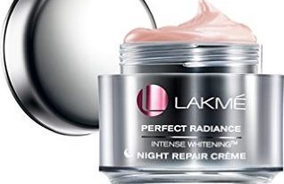 lakme-perfect-radiance-intense-whitening-night-repair-cream how to get glowing skin
