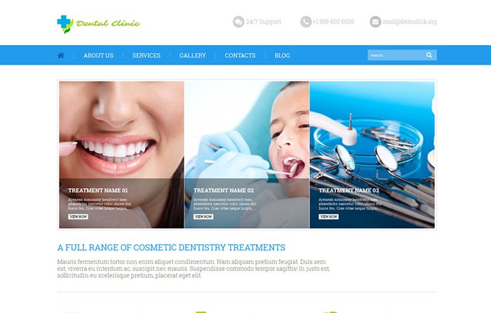 dentist WordPress themes
