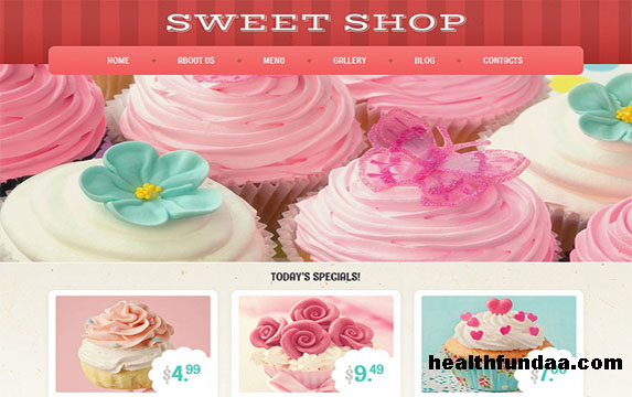 15 Beneficial Eye-Candy Sweets Shop and Restaurant Themes for 2017