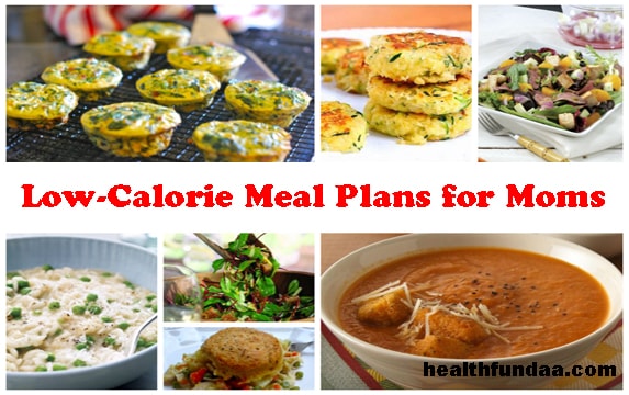Low Calorie Meal Plans for Moms